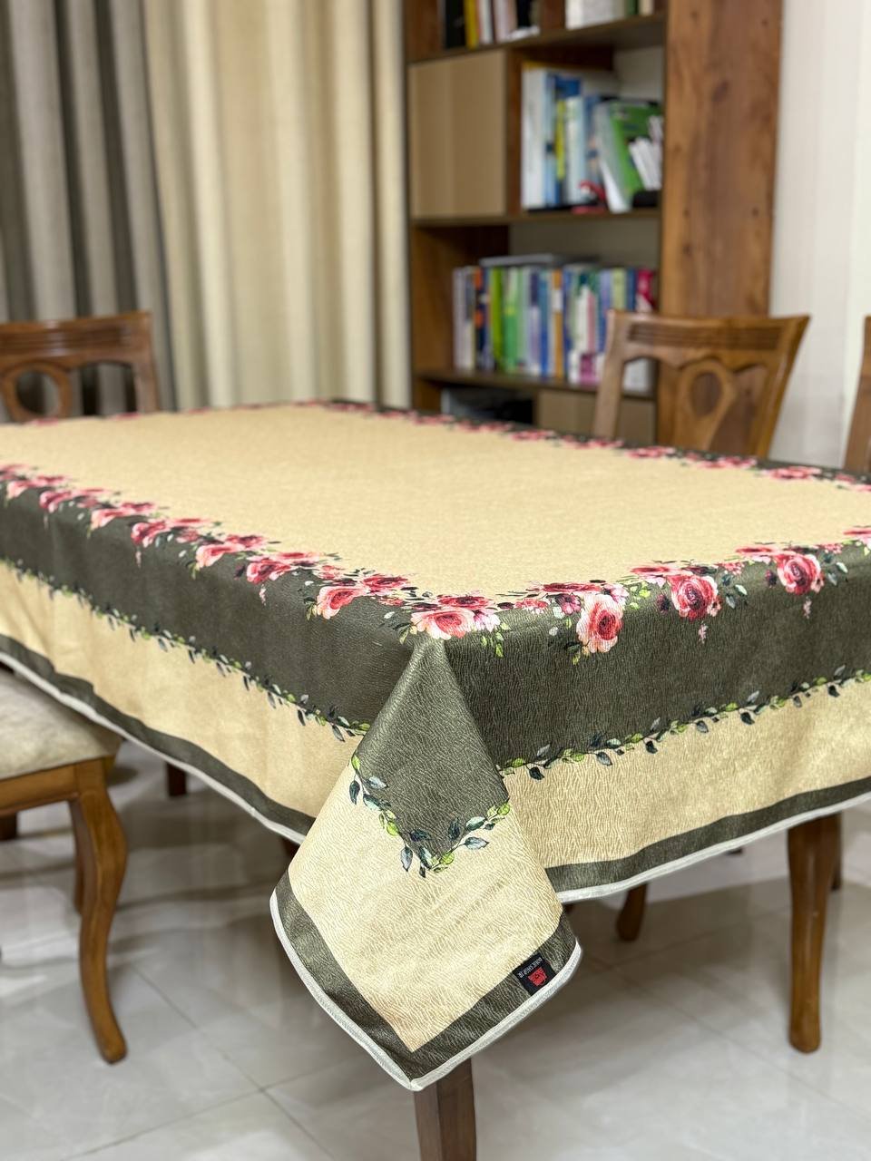 رومیزی-طرح-پیچک-سبز-سدری Ivy design-تصميم آيفي - Image 1